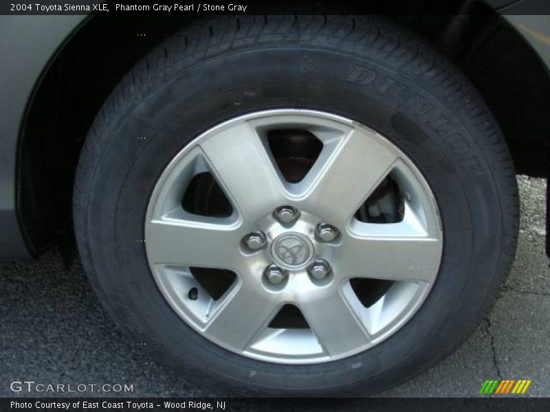 Phantom Gray Pearl / Stone Gray 2004 Toyota Sienna XLE