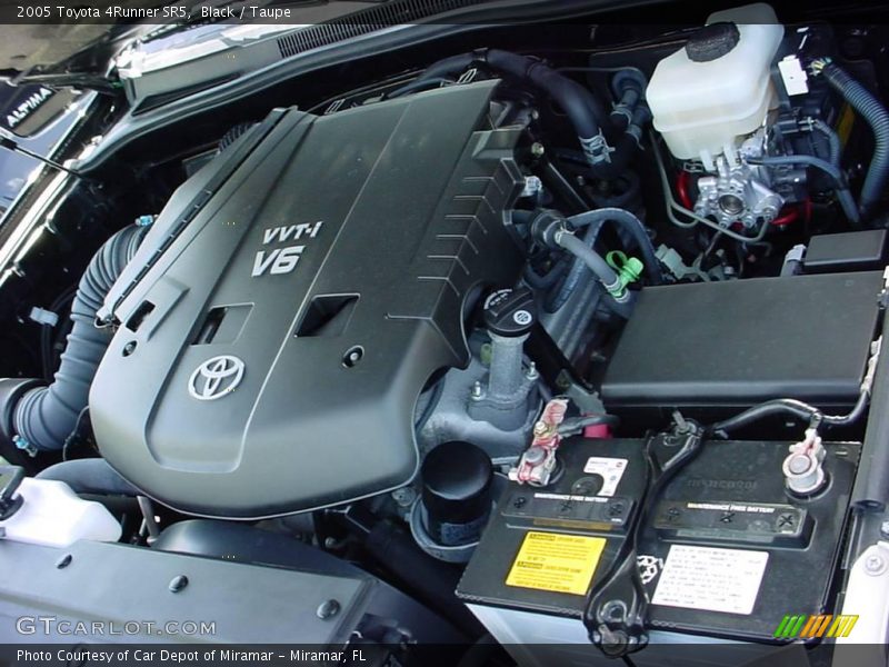 Black / Taupe 2005 Toyota 4Runner SR5