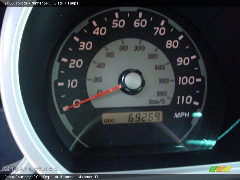 Black / Taupe 2005 Toyota 4Runner SR5