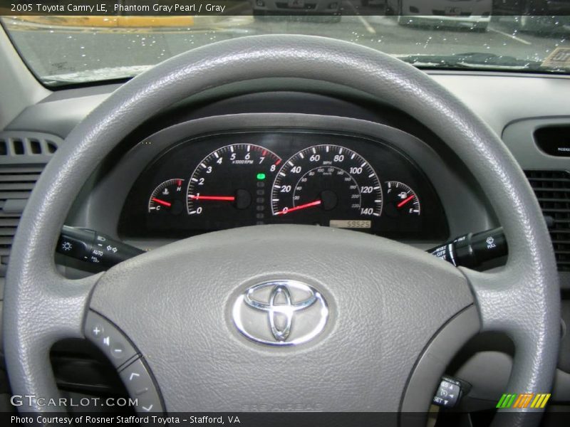 Phantom Gray Pearl / Gray 2005 Toyota Camry LE