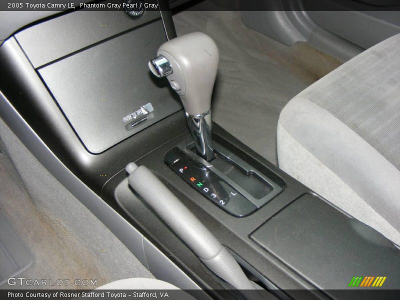 Phantom Gray Pearl / Gray 2005 Toyota Camry LE