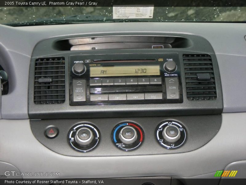 Phantom Gray Pearl / Gray 2005 Toyota Camry LE