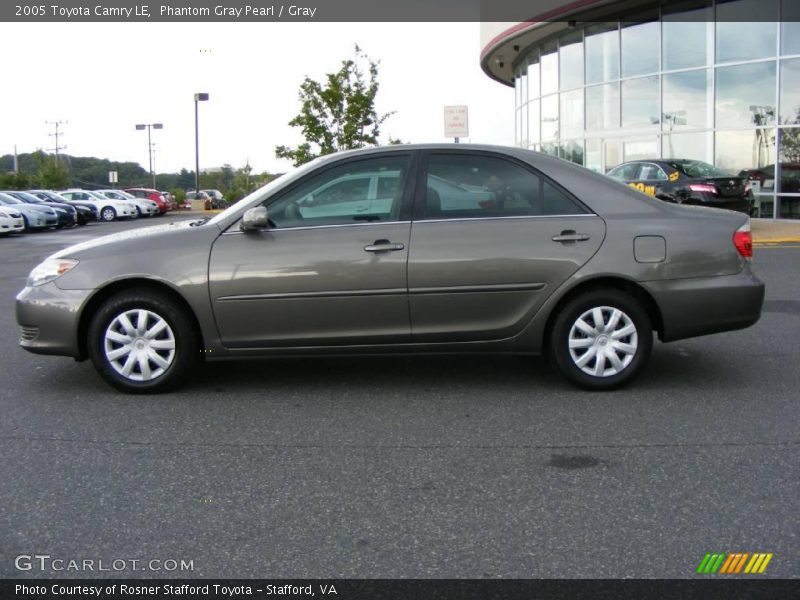 Phantom Gray Pearl / Gray 2005 Toyota Camry LE