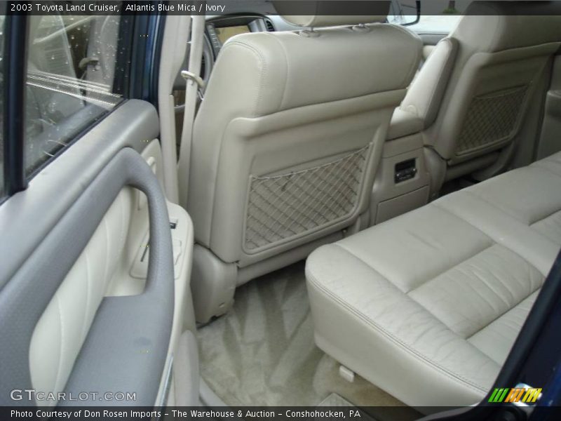 Atlantis Blue Mica / Ivory 2003 Toyota Land Cruiser