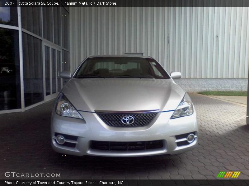 Titanium Metallic / Dark Stone 2007 Toyota Solara SE Coupe