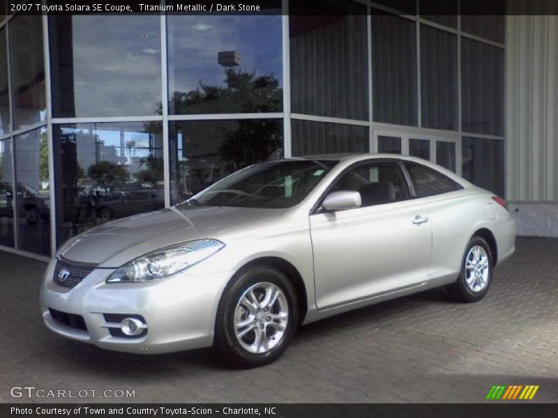 Titanium Metallic / Dark Stone 2007 Toyota Solara SE Coupe
