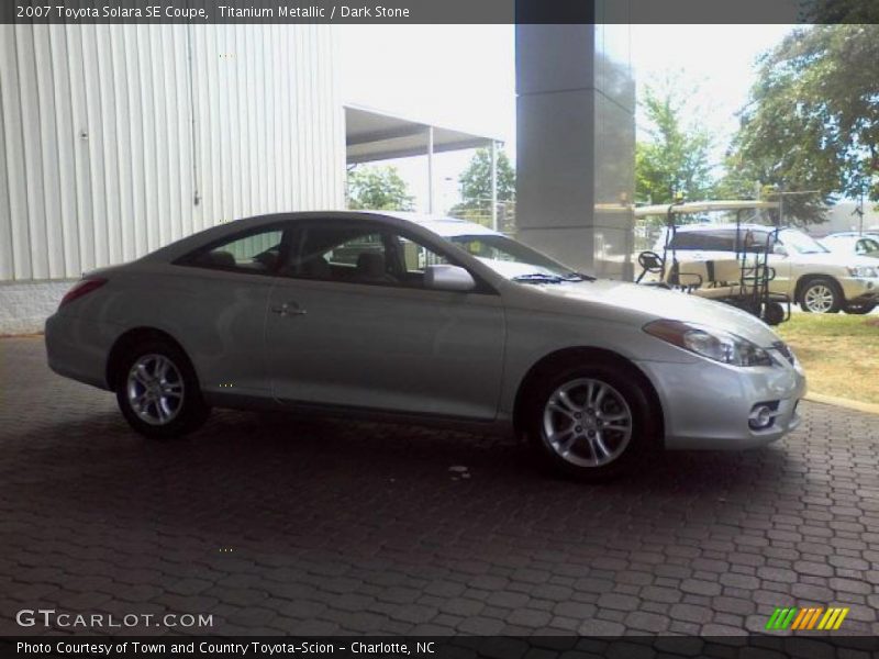 Titanium Metallic / Dark Stone 2007 Toyota Solara SE Coupe