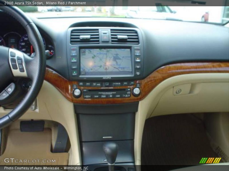 Milano Red / Parchment 2008 Acura TSX Sedan