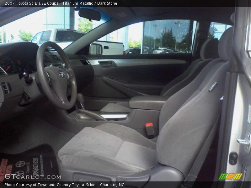 Titanium Metallic / Dark Stone 2007 Toyota Solara SE Coupe