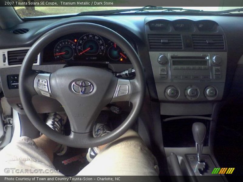 Titanium Metallic / Dark Stone 2007 Toyota Solara SE Coupe