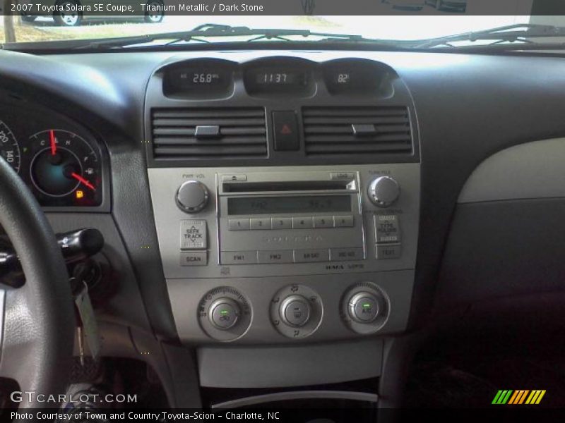 Titanium Metallic / Dark Stone 2007 Toyota Solara SE Coupe