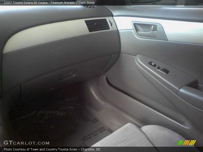 Titanium Metallic / Dark Stone 2007 Toyota Solara SE Coupe