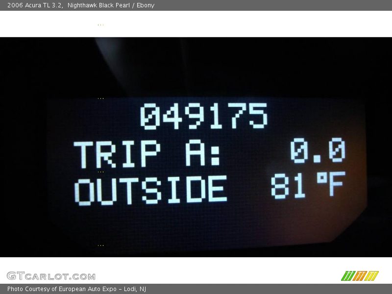 Nighthawk Black Pearl / Ebony 2006 Acura TL 3.2