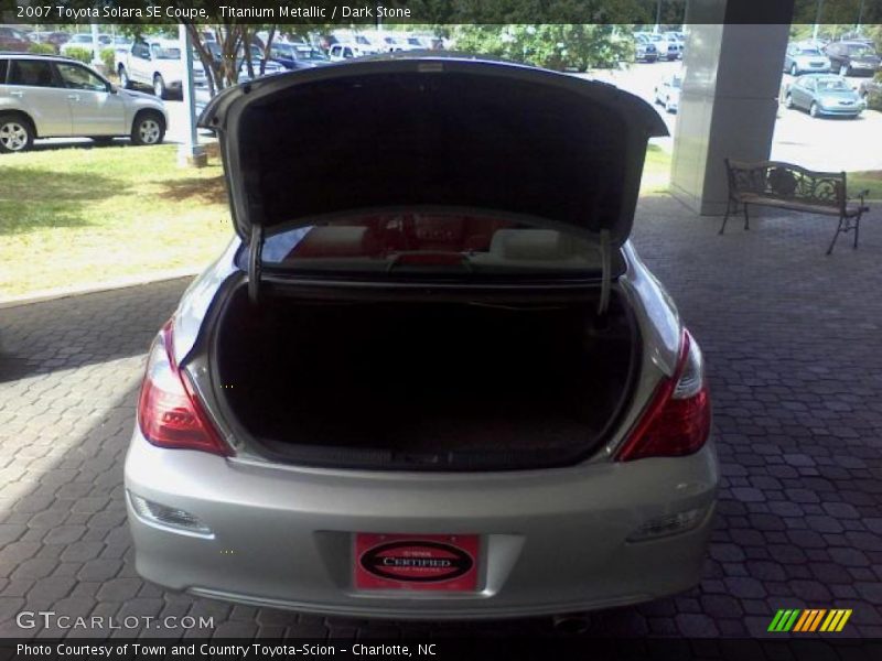 Titanium Metallic / Dark Stone 2007 Toyota Solara SE Coupe