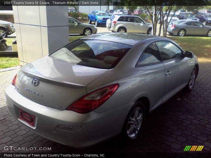 Titanium Metallic / Dark Stone 2007 Toyota Solara SE Coupe