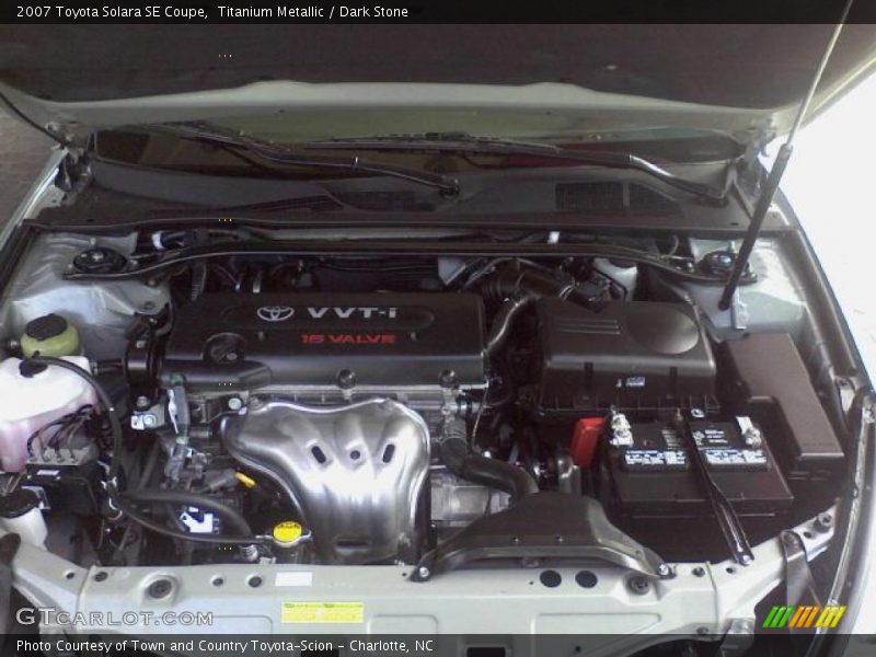 Titanium Metallic / Dark Stone 2007 Toyota Solara SE Coupe