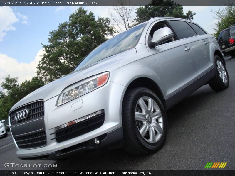 Light Silver Metallic / Black 2007 Audi Q7 4.2 quattro