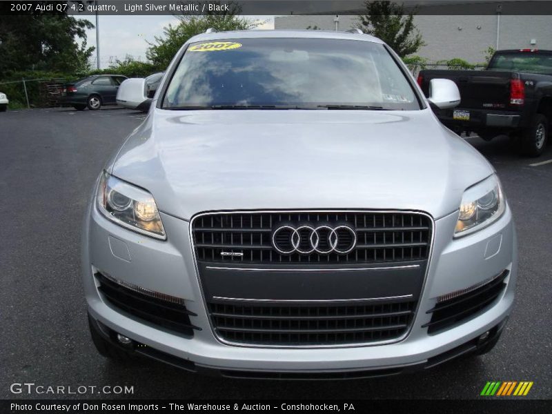 Light Silver Metallic / Black 2007 Audi Q7 4.2 quattro