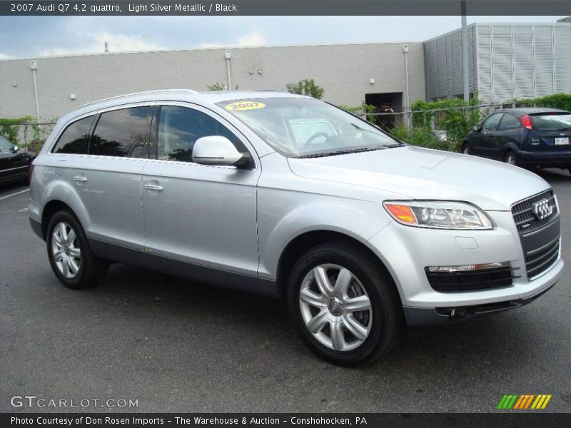 Light Silver Metallic / Black 2007 Audi Q7 4.2 quattro