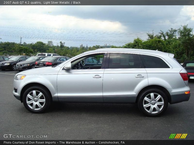 Light Silver Metallic / Black 2007 Audi Q7 4.2 quattro