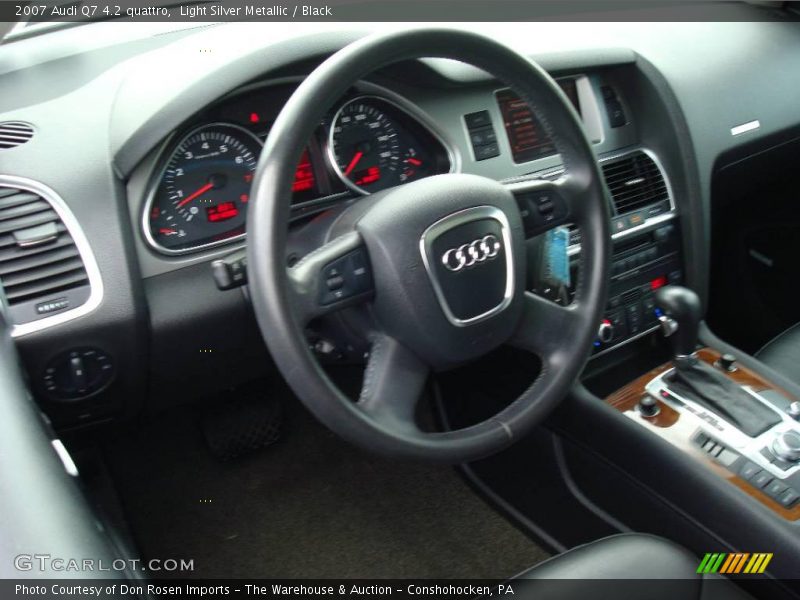 Light Silver Metallic / Black 2007 Audi Q7 4.2 quattro
