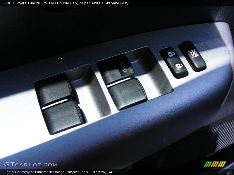 Super White / Graphite Gray 2008 Toyota Tundra SR5 TRD Double Cab