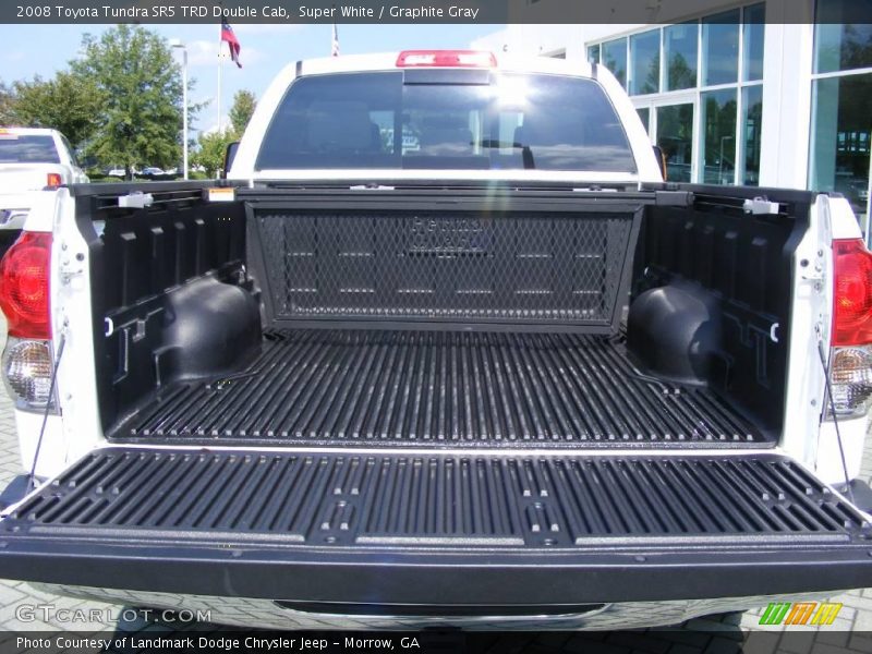 Super White / Graphite Gray 2008 Toyota Tundra SR5 TRD Double Cab