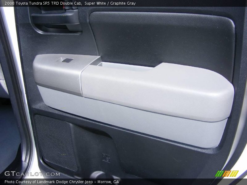 Super White / Graphite Gray 2008 Toyota Tundra SR5 TRD Double Cab