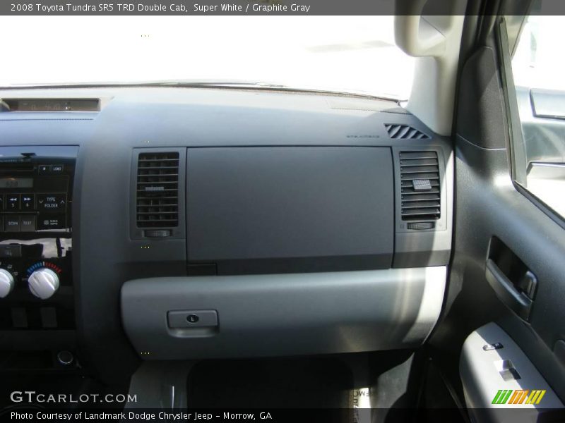 Super White / Graphite Gray 2008 Toyota Tundra SR5 TRD Double Cab