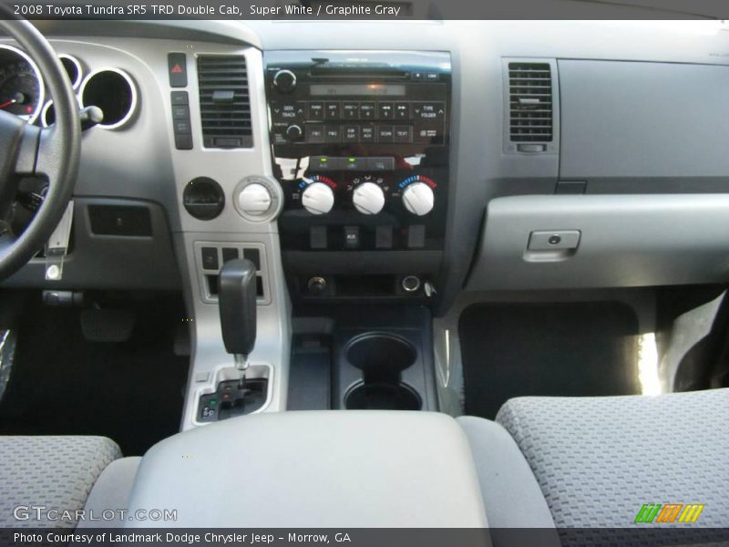 Super White / Graphite Gray 2008 Toyota Tundra SR5 TRD Double Cab