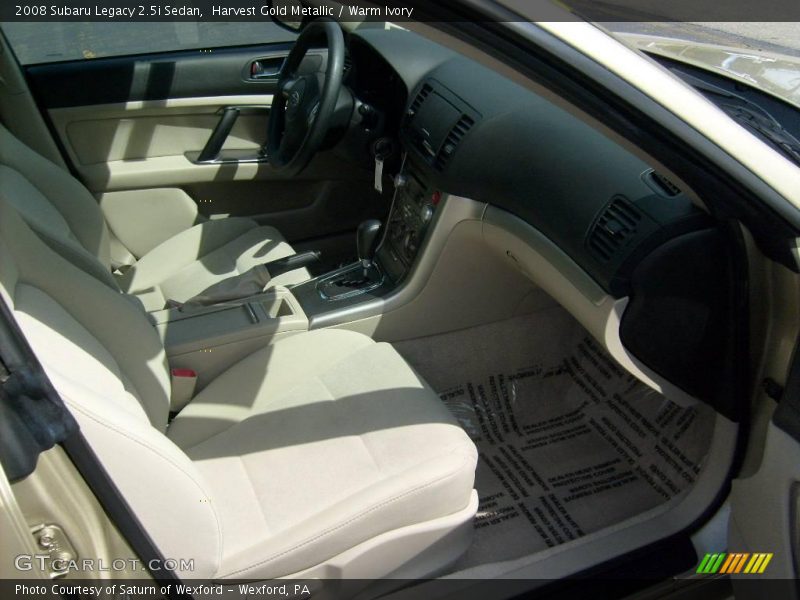 Harvest Gold Metallic / Warm Ivory 2008 Subaru Legacy 2.5i Sedan