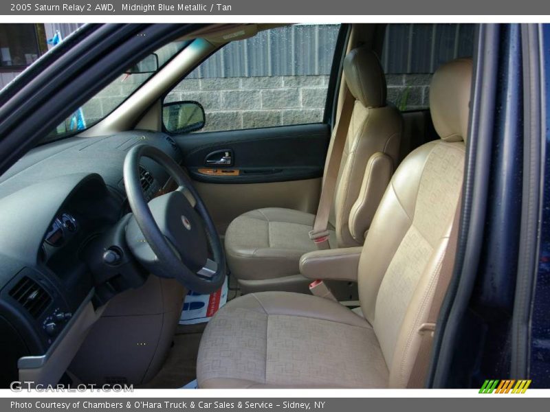 Midnight Blue Metallic / Tan 2005 Saturn Relay 2 AWD