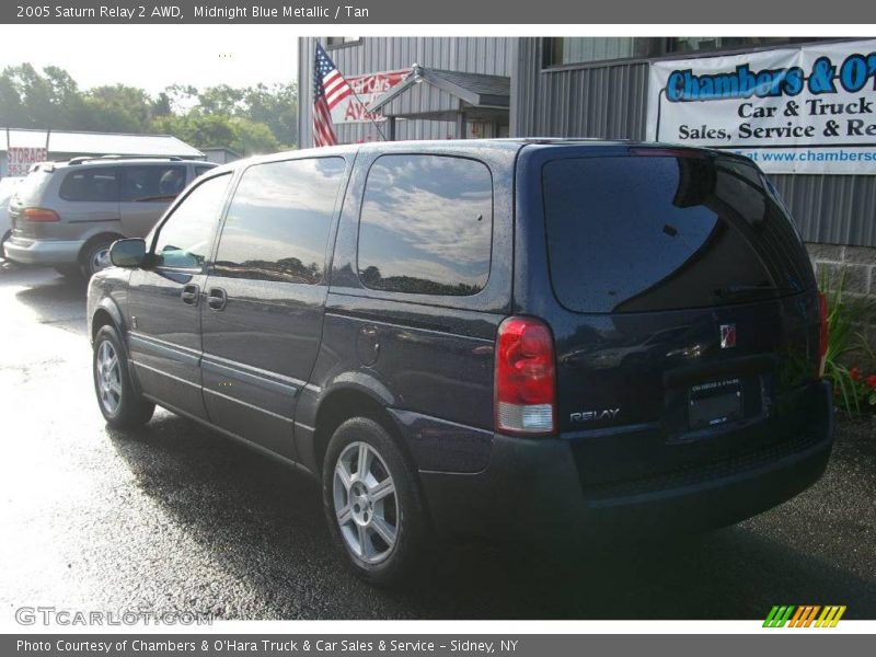 Midnight Blue Metallic / Tan 2005 Saturn Relay 2 AWD