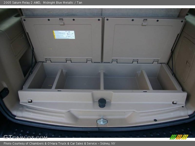 Midnight Blue Metallic / Tan 2005 Saturn Relay 2 AWD