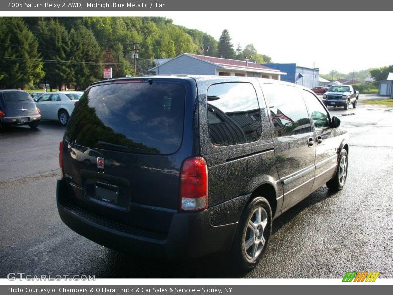 Midnight Blue Metallic / Tan 2005 Saturn Relay 2 AWD