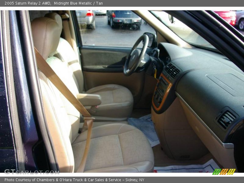 Midnight Blue Metallic / Tan 2005 Saturn Relay 2 AWD