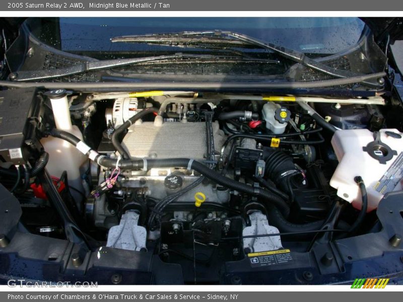 Midnight Blue Metallic / Tan 2005 Saturn Relay 2 AWD