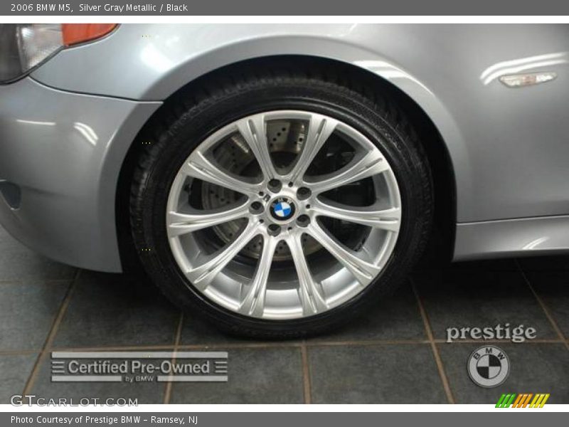 Silver Gray Metallic / Black 2006 BMW M5