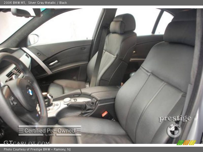 Silver Gray Metallic / Black 2006 BMW M5