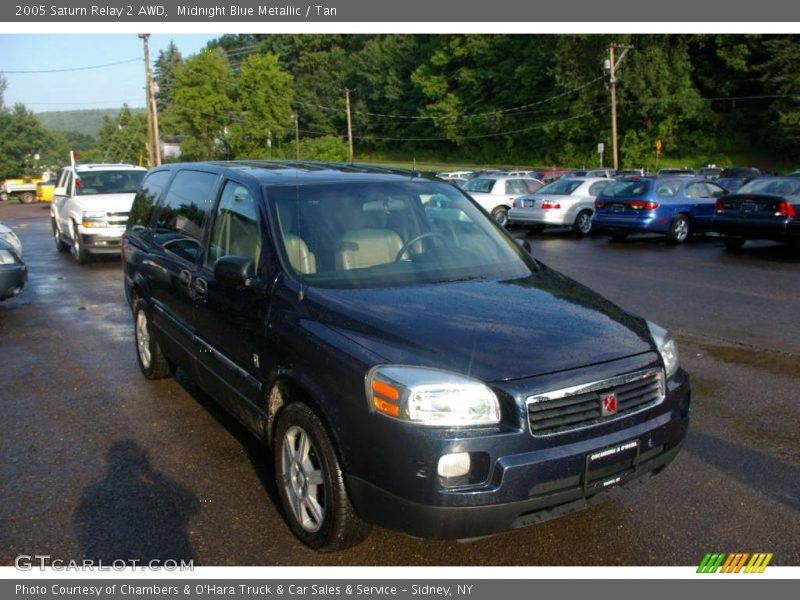 Midnight Blue Metallic / Tan 2005 Saturn Relay 2 AWD