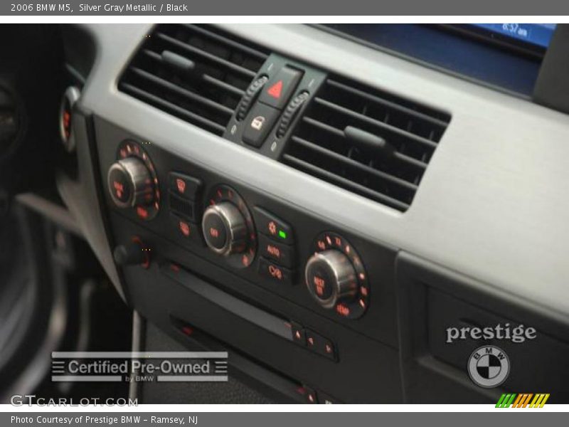 Silver Gray Metallic / Black 2006 BMW M5