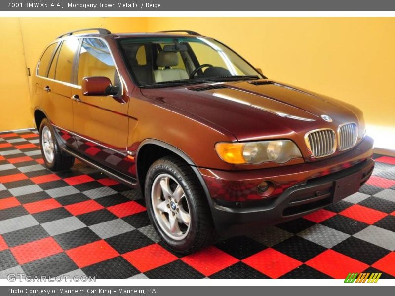 Mohogany Brown Metallic / Beige 2001 BMW X5 4.4i