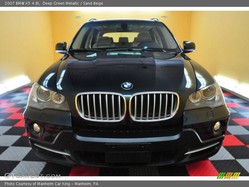 Deep Green Metallic / Sand Beige 2007 BMW X5 4.8i