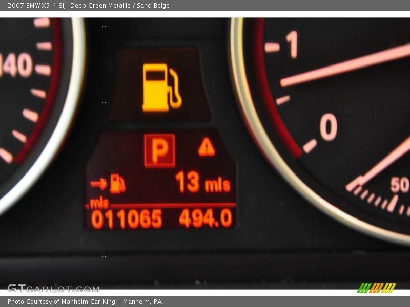 Deep Green Metallic / Sand Beige 2007 BMW X5 4.8i