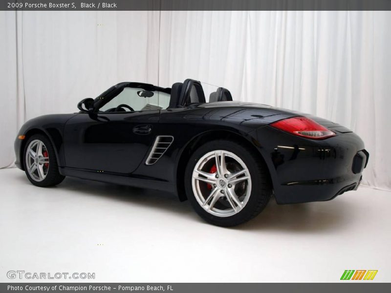 Black / Black 2009 Porsche Boxster S