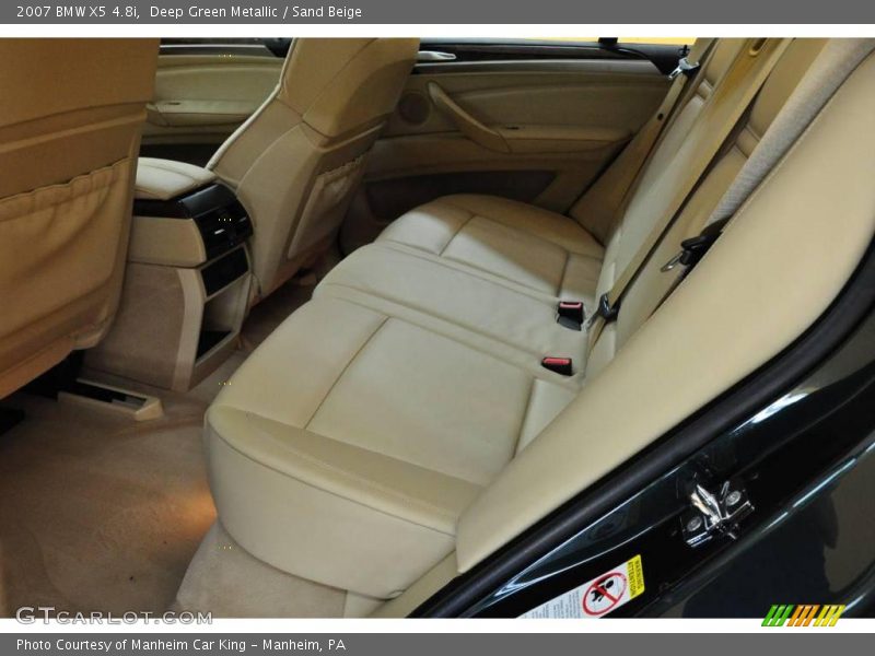 Deep Green Metallic / Sand Beige 2007 BMW X5 4.8i