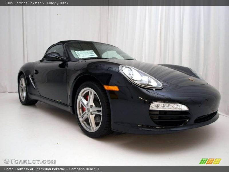 Black / Black 2009 Porsche Boxster S