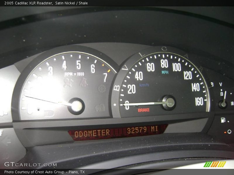 Satin Nickel / Shale 2005 Cadillac XLR Roadster