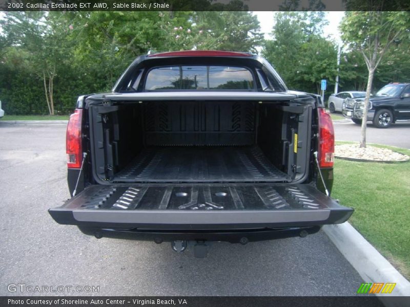 Sable Black / Shale 2002 Cadillac Escalade EXT AWD