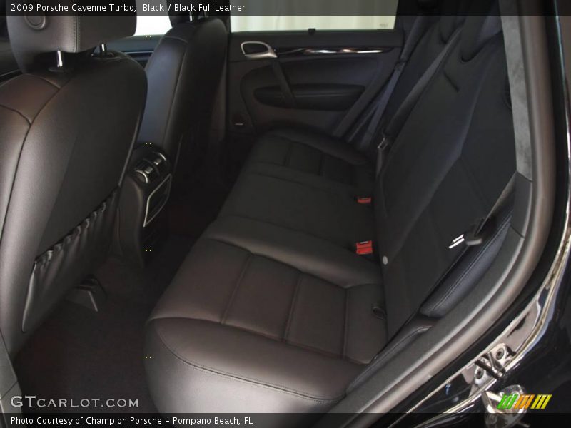 Black / Black Full Leather 2009 Porsche Cayenne Turbo